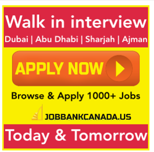 walk in interview in dubai