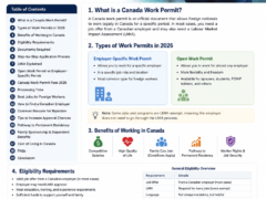 Canada Work Permit 2026: Step-by-Step Guide for Workers