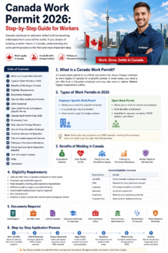 Canada Work Permit 2026: Step-by-Step Guide for Workers