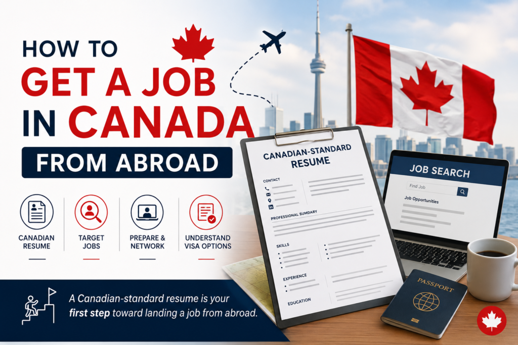 How to Get a Job in Canada From Abroad
